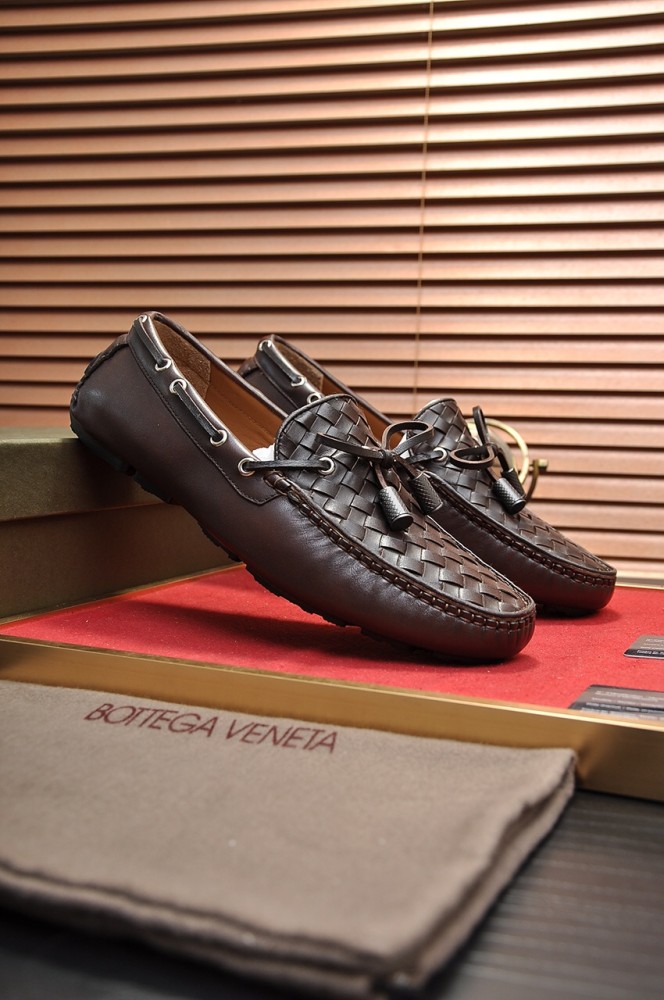 Bottega Veneta Intrecciato Leather Loafers 8