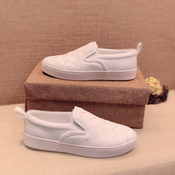Bottega Veneta Stylish Skateboarding Shoes White