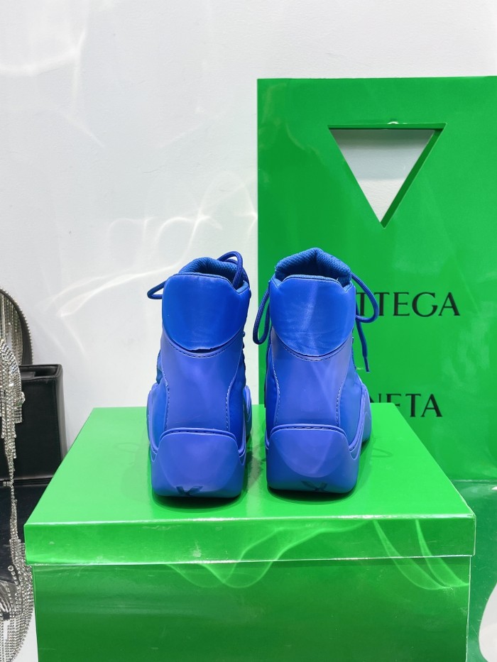 Bottega Veneta Puddle Bomber Ankle Boot Cobalt Women's