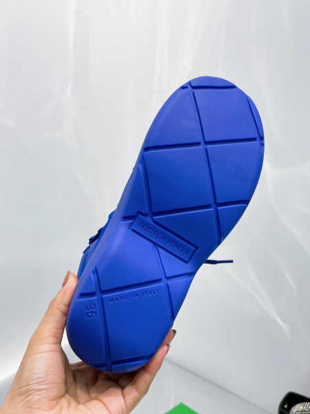 Bottega Veneta Puddle Bomber Ankle Boot Cobalt Women's