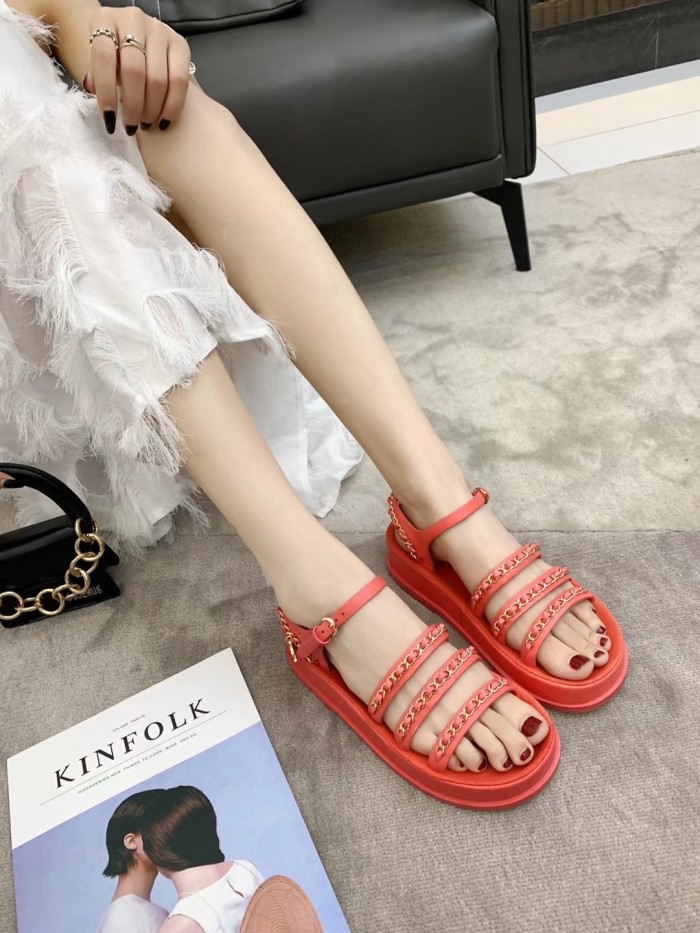 CHANEL Roman Sandals Women's