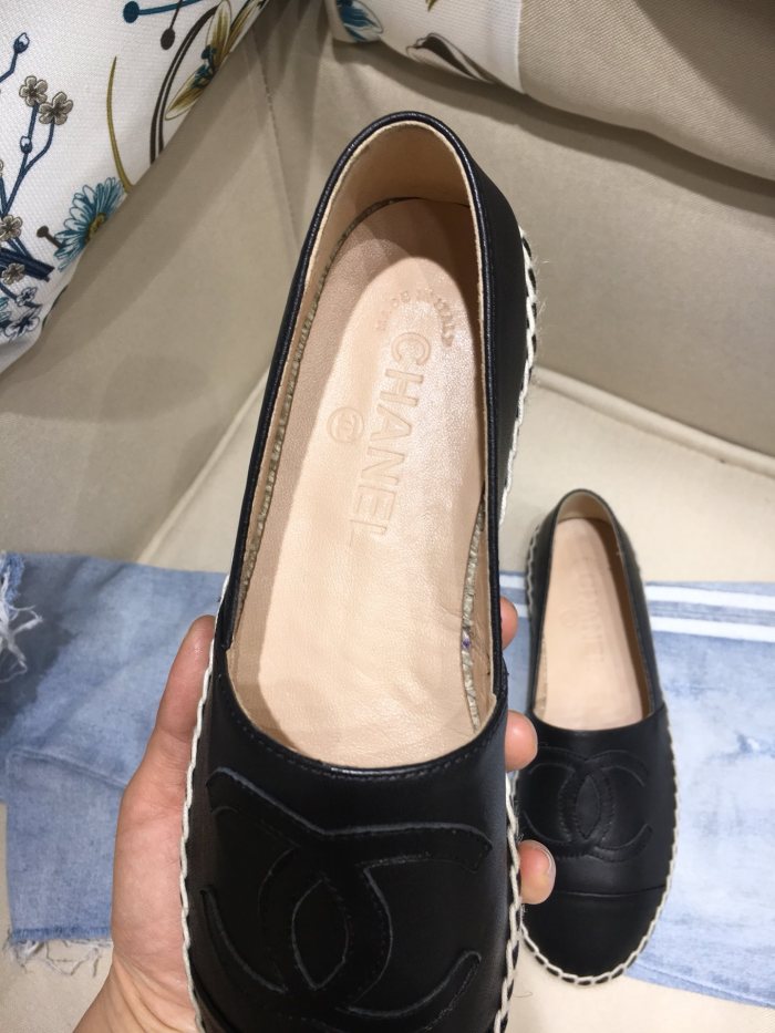 CHANEL Espadrilles 'Black' Women's