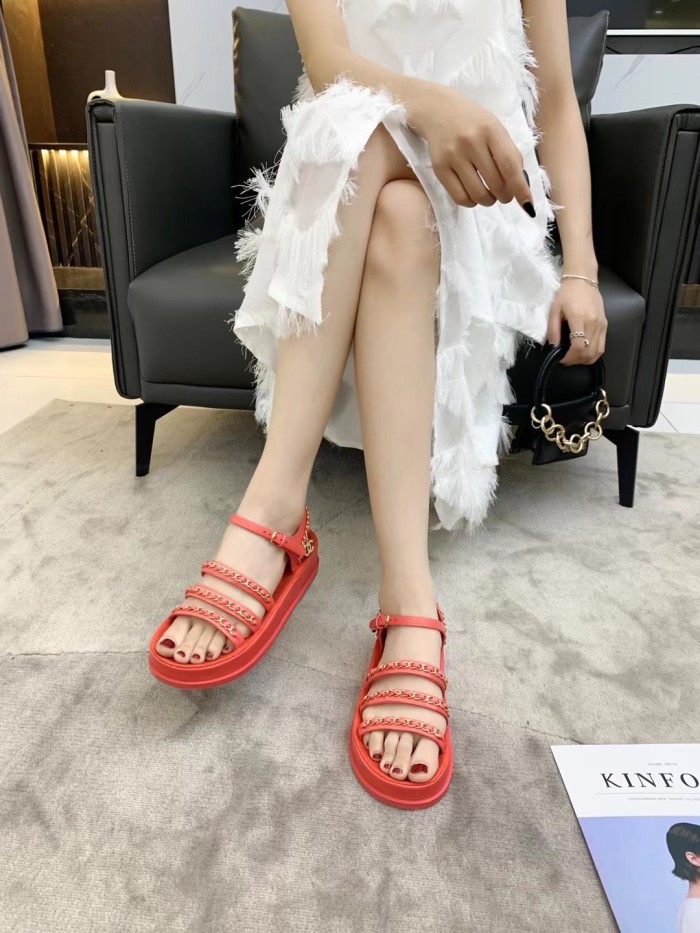 CHANEL Roman Sandals Women's