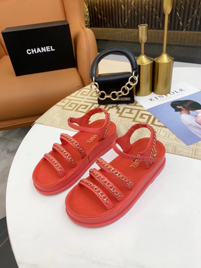 CHANEL Roman Sandals Women's