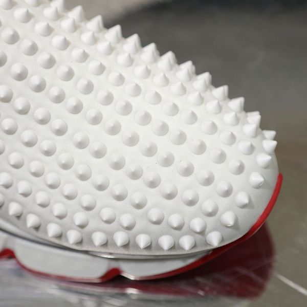 Christian Louboutin CL LUBOTING Casual Shoes Men's White Red