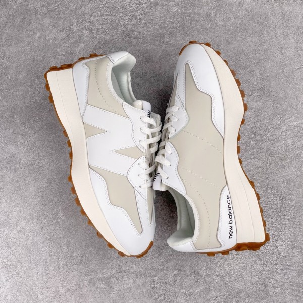 New Balance 327 White Moonbeam Gum (W)