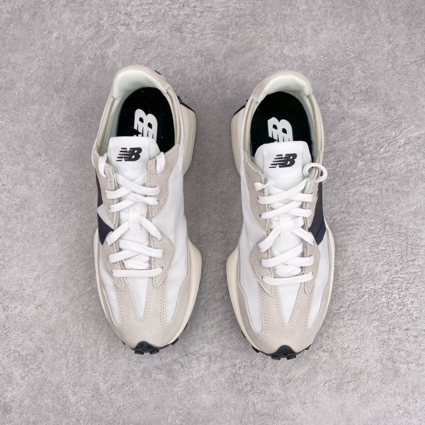 New Balance 327 Sea Salt Black