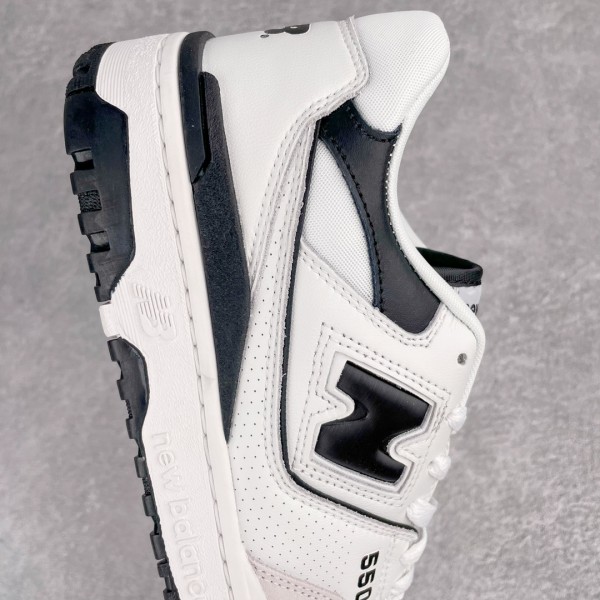 New Balance 550 Sea Salt Black