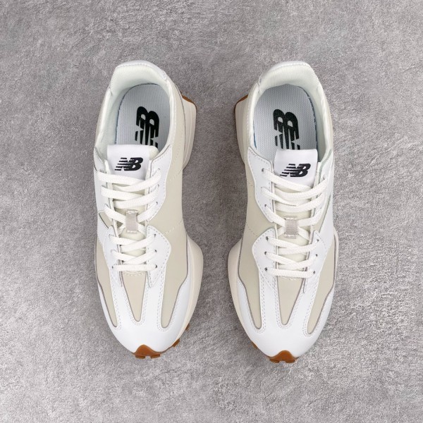New Balance 327 White Moonbeam Gum (W)