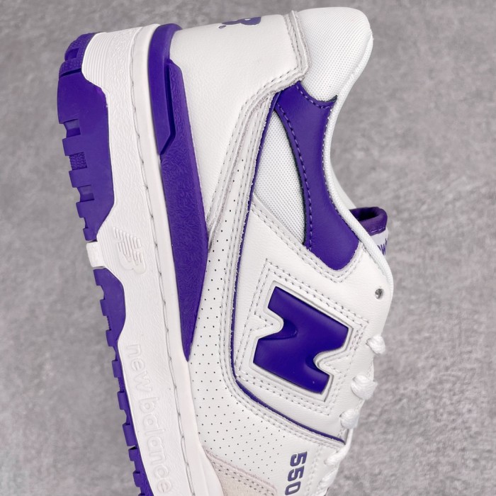 New Balance 550 White Purple