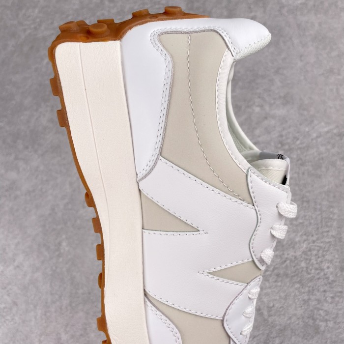 New Balance 327 White Moonbeam Gum (W)