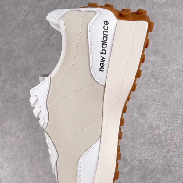 New Balance 327 White Moonbeam Gum (W)