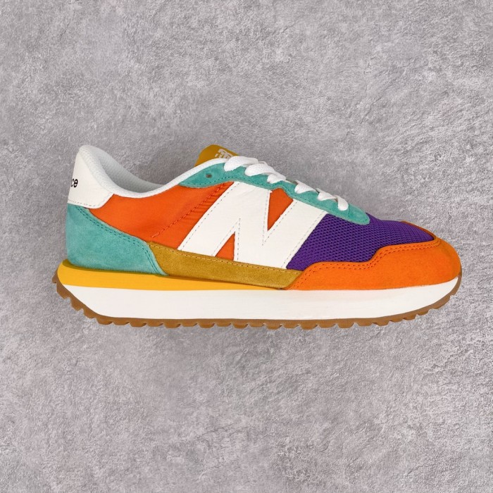 New Balance 237 Vintage Orange Team Teal (Women's)