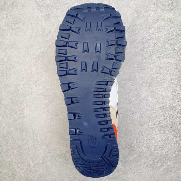 New Balance 574 Bone Toro Red