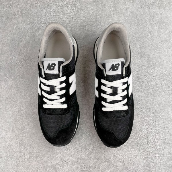 New Balance 990v1 MiUSA Black White