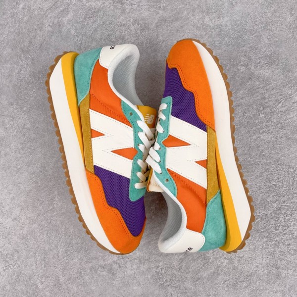 New Balance 237 Vintage Orange Team Teal (Women's)