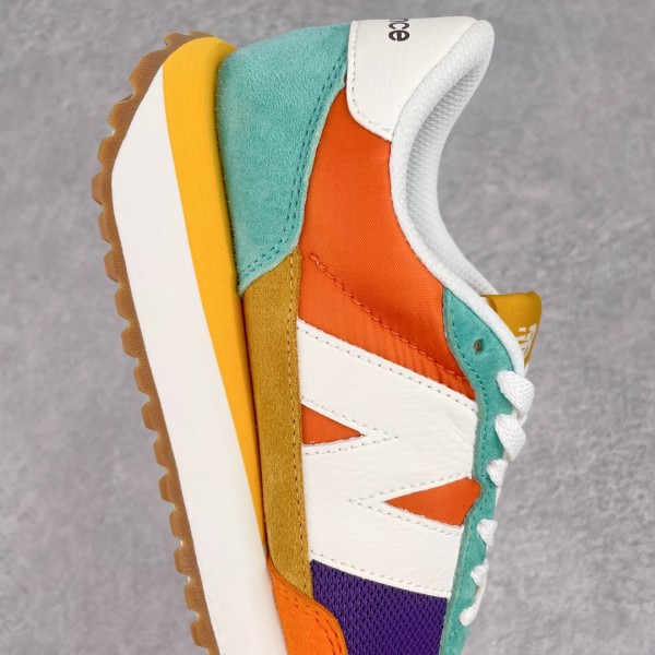 New Balance 237 Vintage Orange Team Teal (Women's)