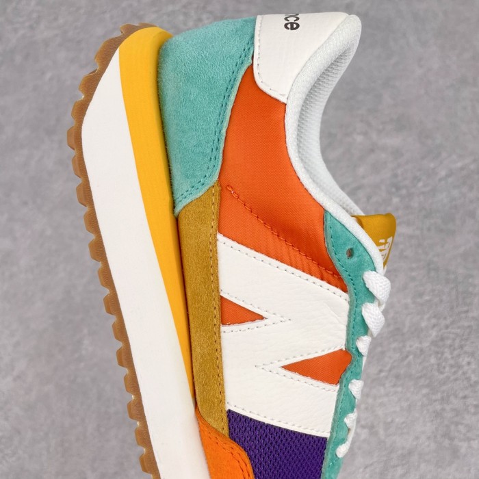 New Balance 237 Vintage Orange Team Teal (Women's)