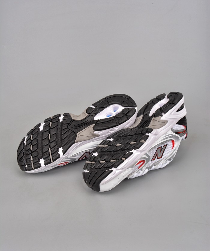 New Balance 530v2 White Silver Red