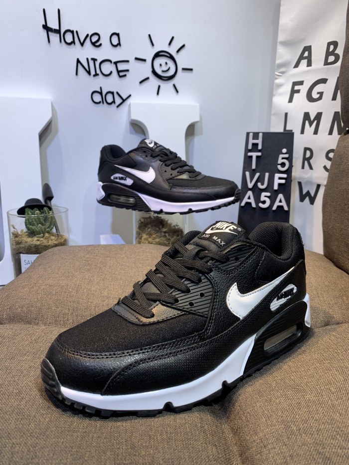 Nike Air Max 90 Recraft Black White (GS)