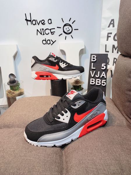 Nike Air Max 90 Black Bright Crimson