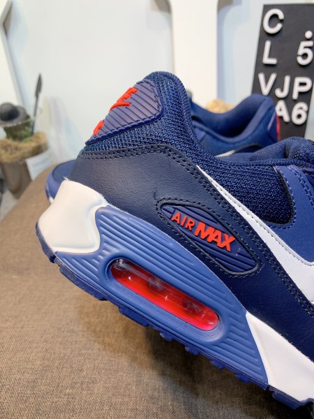Nike Air Max 90 Midnight Navy University Red White
