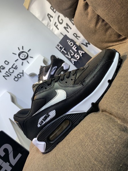 Nike Air Max 90 Recraft Black White (GS)