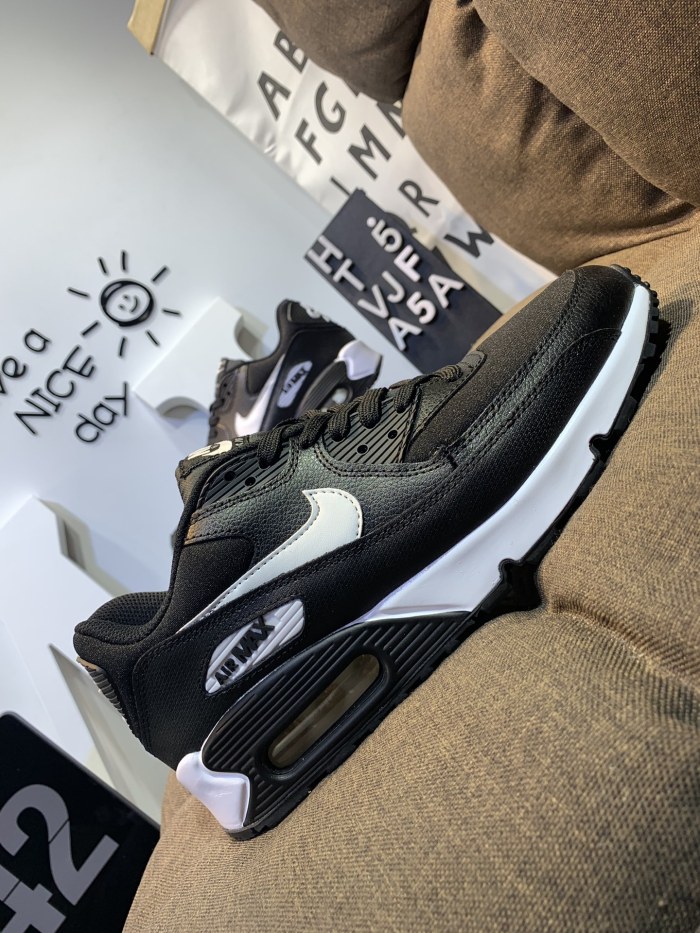 Nike Air Max 90 Recraft Black White (GS)