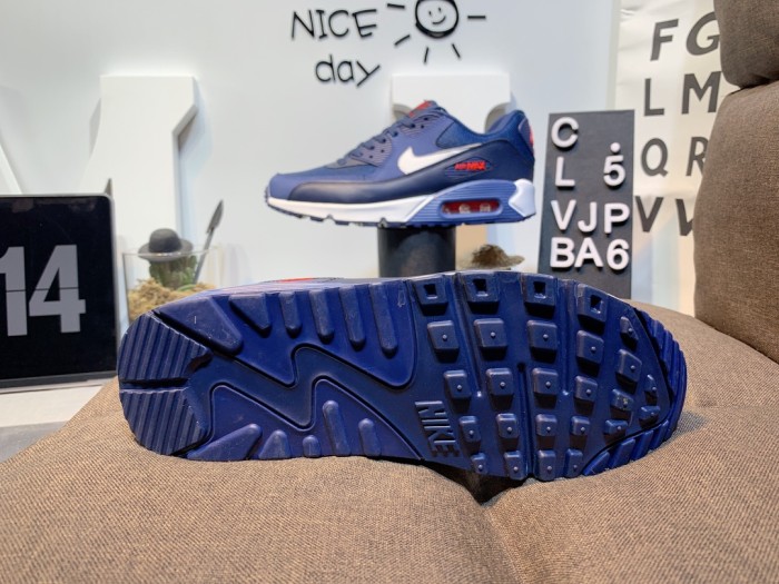 Nike Air Max 90 Midnight Navy University Red White