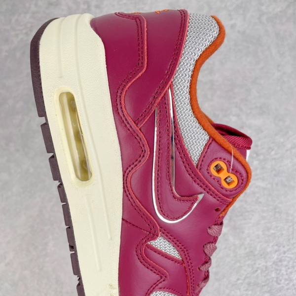 Nike Air Max 1 Patta Waves Rush Maroon (without Bracelet)