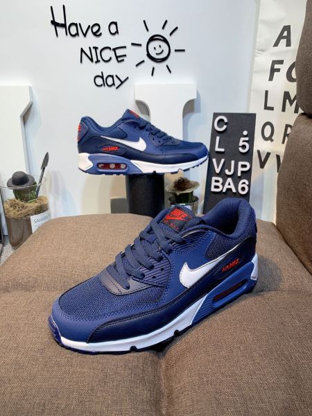 Nike Air Max 90 Midnight Navy University Red White