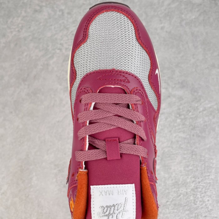 Nike Air Max 1 Patta Waves Rush Maroon (without Bracelet)