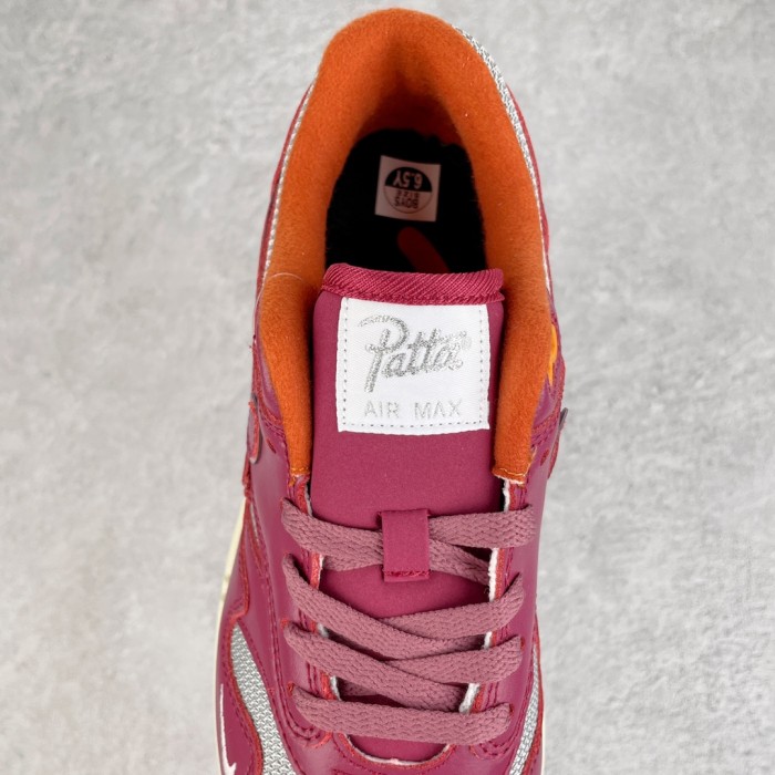 Nike Air Max 1 Patta Waves Rush Maroon (without Bracelet)