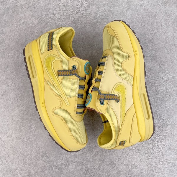 Nike Air Max 1 Travis Scott Cactus Jack Saturn Gold