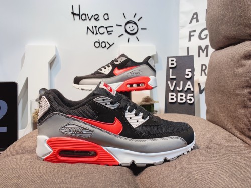 Nike Air Max 90 Black Bright Crimson