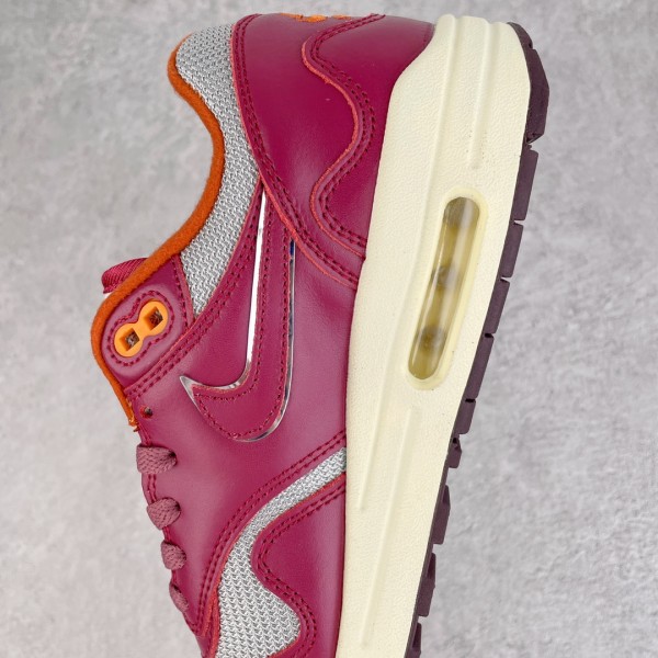 Nike Air Max 1 Patta Waves Rush Maroon (without Bracelet)