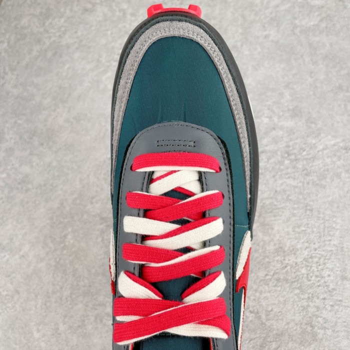 Nike LD Waffle sacai Undercover Midnight Spruce University Red