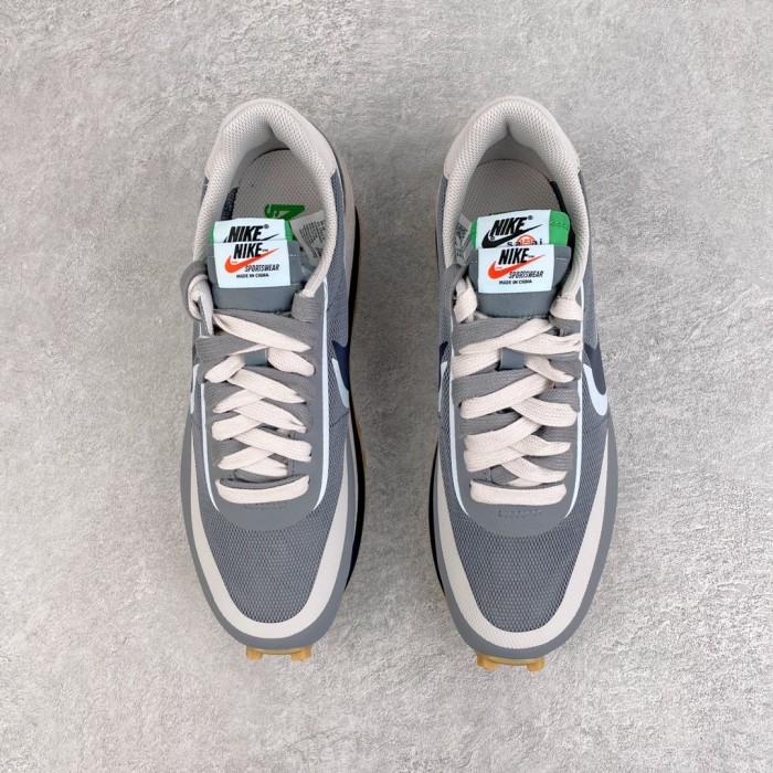 Nike LD Waffle sacai CLOT Kiss of Death 2 Cool Grey
