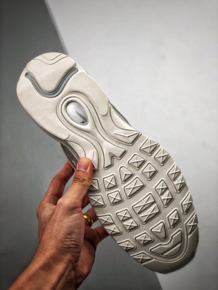 Nike Air Max 97 White Metallic Silver (GS)