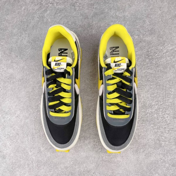 Nike LD Waffle sacai Undercover Black Bright Citron