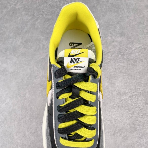 Nike LD Waffle sacai Undercover Black Bright Citron