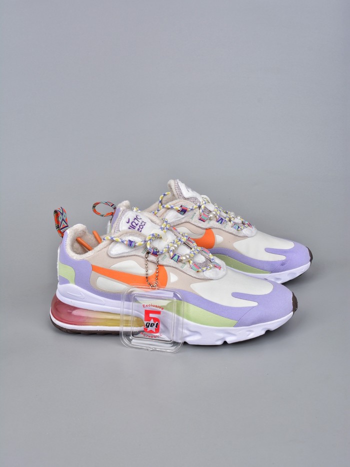 Nike Air Max 270 React Sail Orange Frost (W)