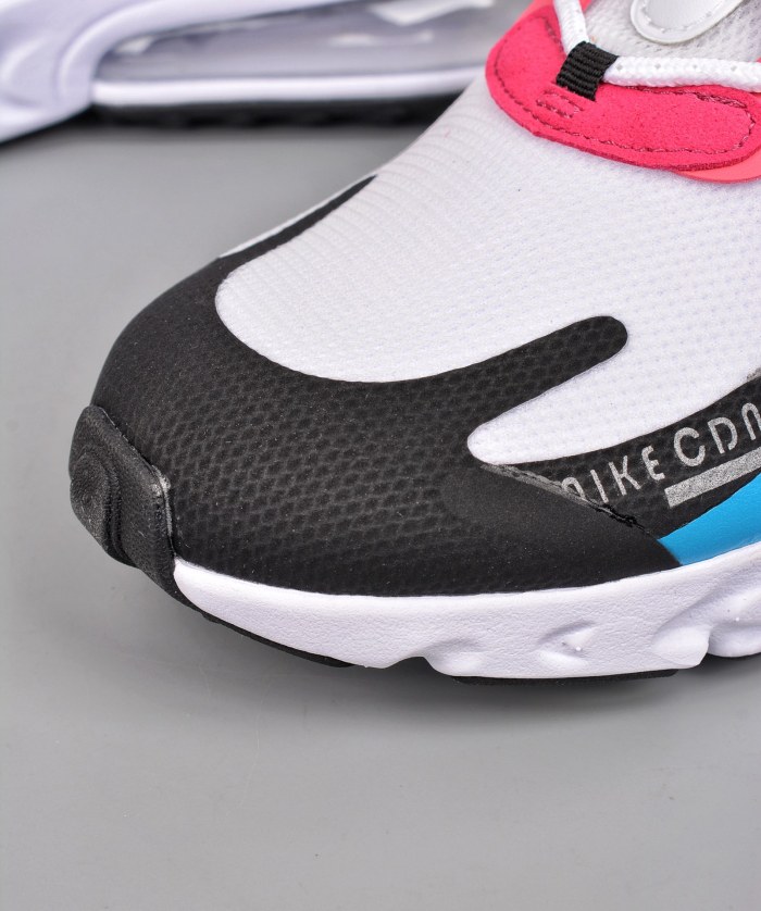 Nike Air Max 270 React Summit White Black Laser Blue