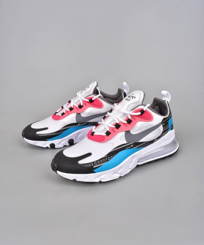 Nike Air Max 270 React Summit White Black Laser Blue