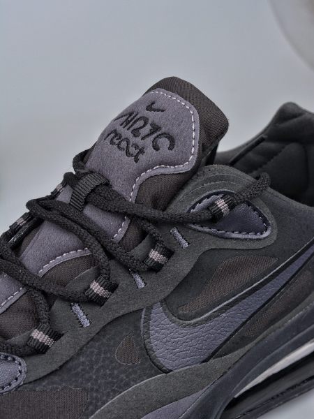 Nike Air Max 270 React Black Oil Grey