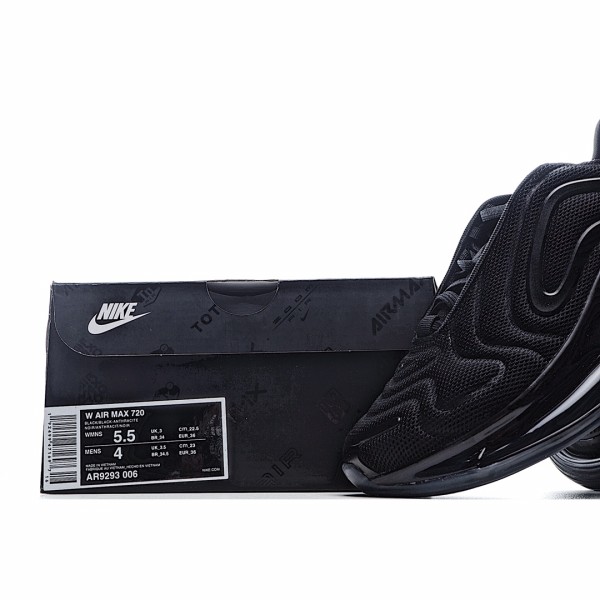 Nike Air Max 720 Triple Black (Women's)