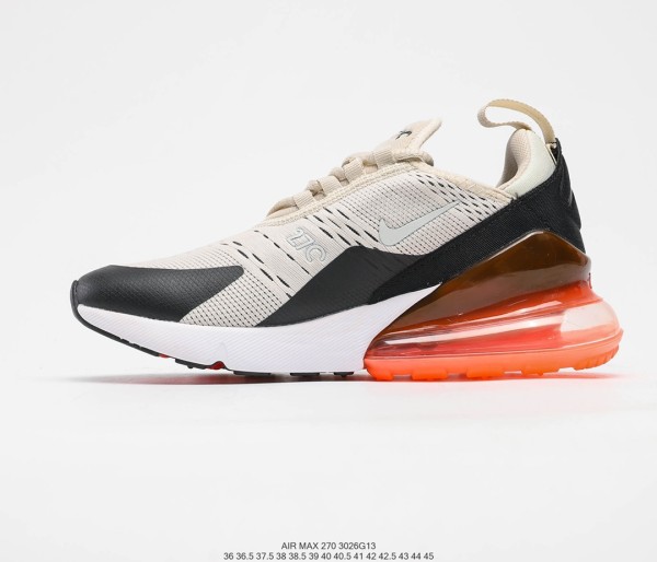 Nike Air Max 270 Light Bone Hot Punch