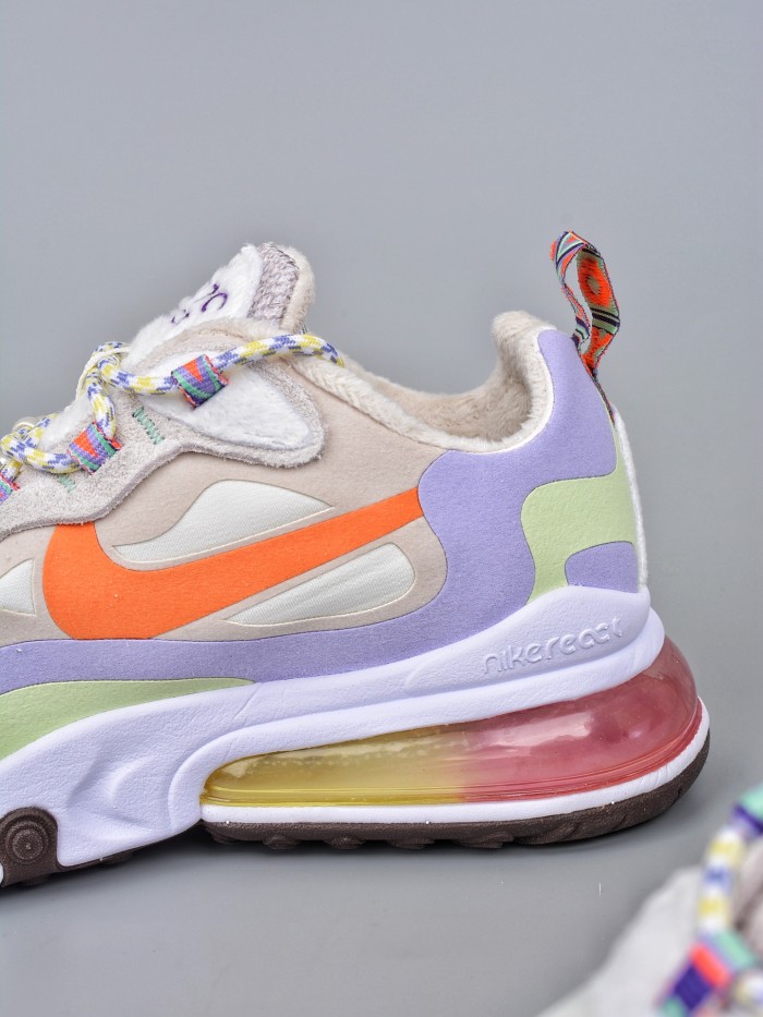 Nike Air Max 270 React Sail Orange Frost (W)