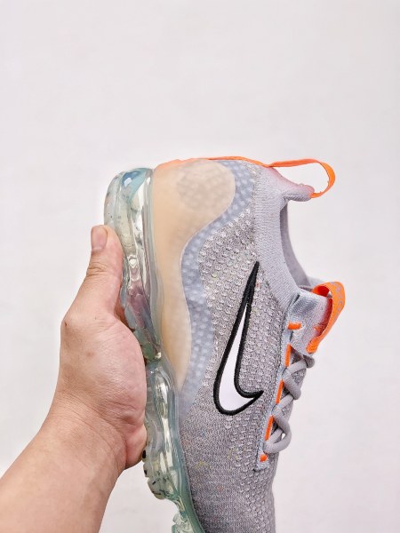 Nike Air VaporMax 2021 FK Grey Fog Bright Mango