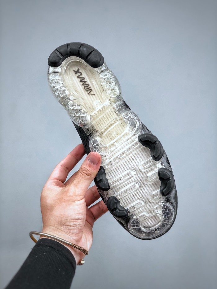 Nike Air VaporMax Flyknit 2 Black Metallic Silver Multi-Color